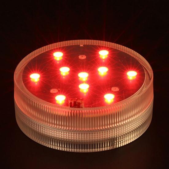 Nedsenkbar flerfarget LED-lyslampe Dekorativ lampe med IR-fjernkontroll