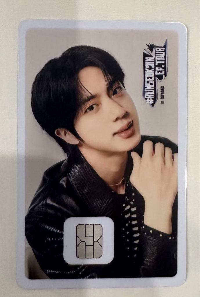 [USED] BTS JIN NAMANE Card Namane Korea Exclusive
