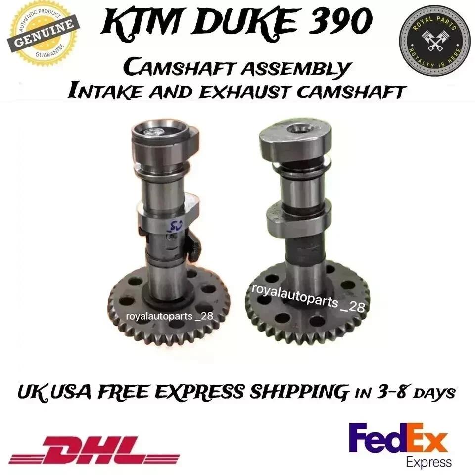 Fit For KTM Duke RC 390 Complete Cylinder Head, Gasket, Rocker Arm & CamShafts