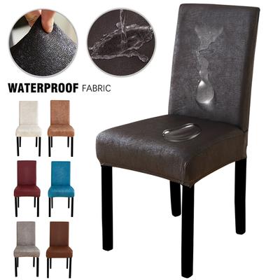 Waterproof Dining Chair Covers Stretch Chair Slipcover Removable Washable Chair Protector For Home, Restaurant, Banquet,Office