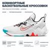 Nike Giannis Immortality EP Campo de Fuerza Zapatillas Unisex Blancas Negras Turquesa-Azul DH4528-100