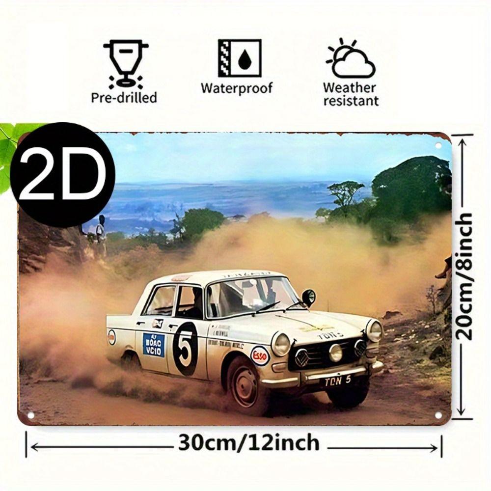 Lada Retro Metal Tin Sign Garage Wall Decor Vintage Car