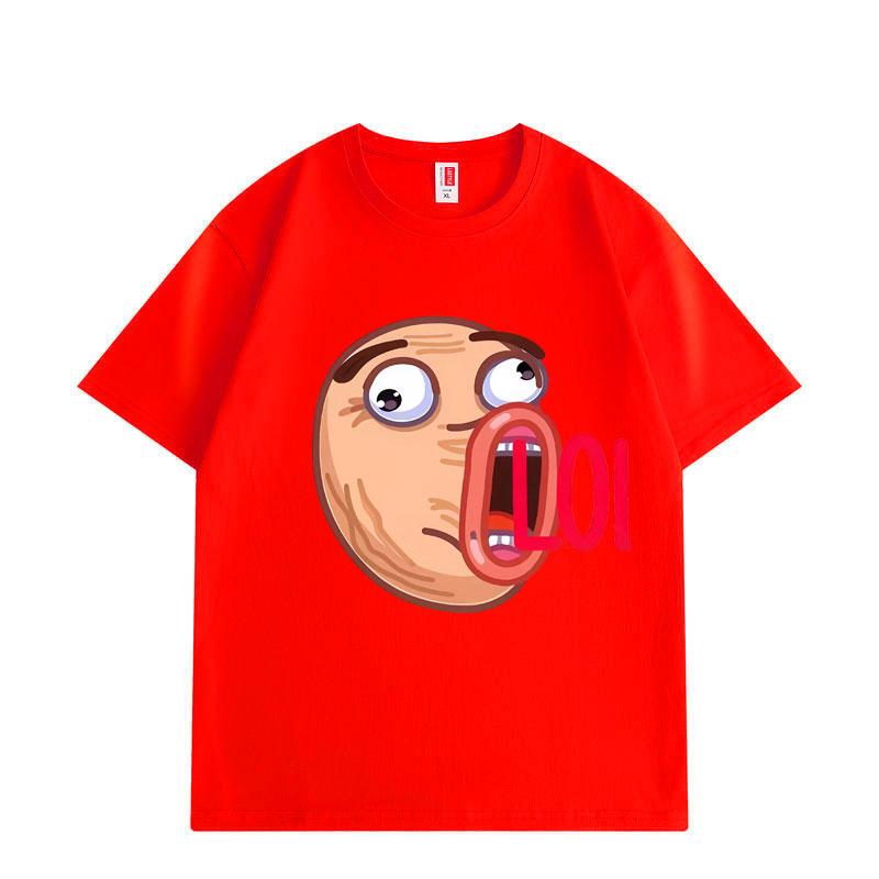 30 Classic Memes Animated Emotes T-shirt High Quality Fashion Oversized T Shirts Men Women Cotton Short Sleeve T-shirts