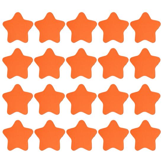 20Pcs/Set Magnetic Sticker Easy To Apply Multifunctional Multicolor Children's Race Stars Whiteboard Magnet Party Supplies