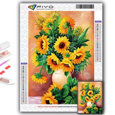 Diamant Stickerei Blumen 5D DIY Diamant Malerei Kreuzstich Strass