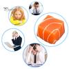 Salmon Stress Relief Toy Thick Cut Squeeze Toy, Realistic Food Sensory Portable Reliever Slow Rising Cube Fidget for Home Office School