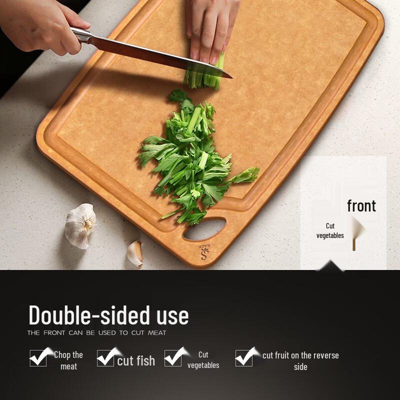 SAGE Antibacterial Pine Wood Cutting Board