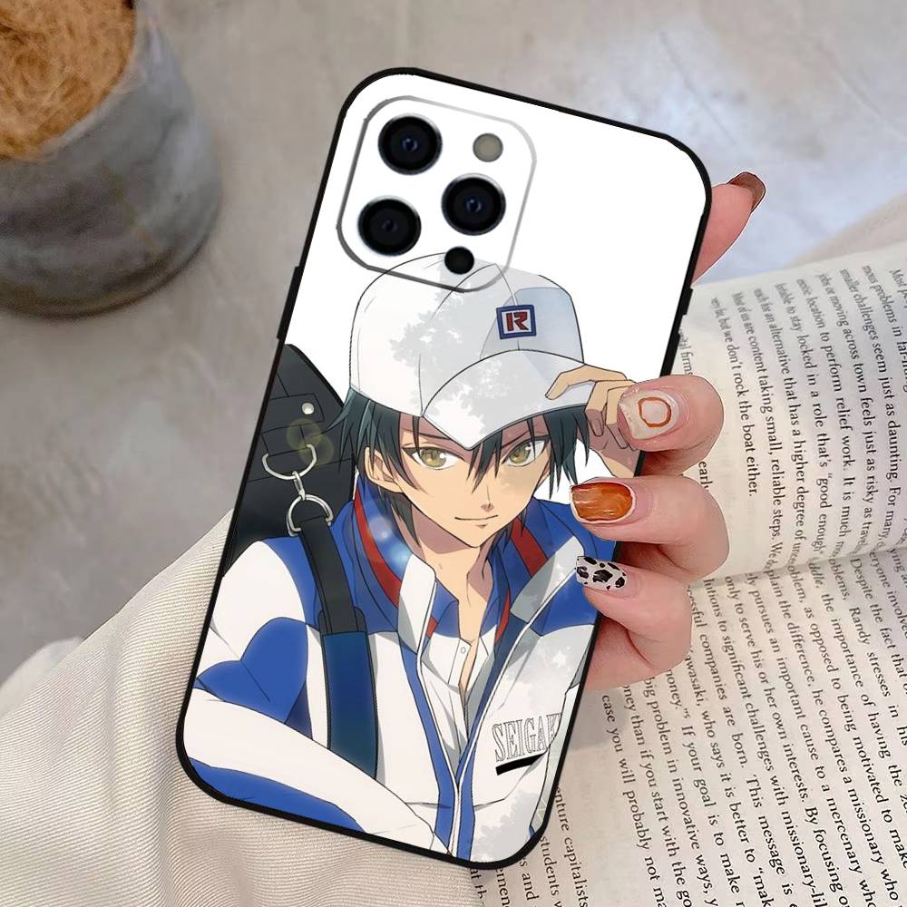 Ryoma Echizen Phone Case For iPhone 17, 16,15,14,13,12,11 Plus,Pro Max, Others Soft Black Cover
