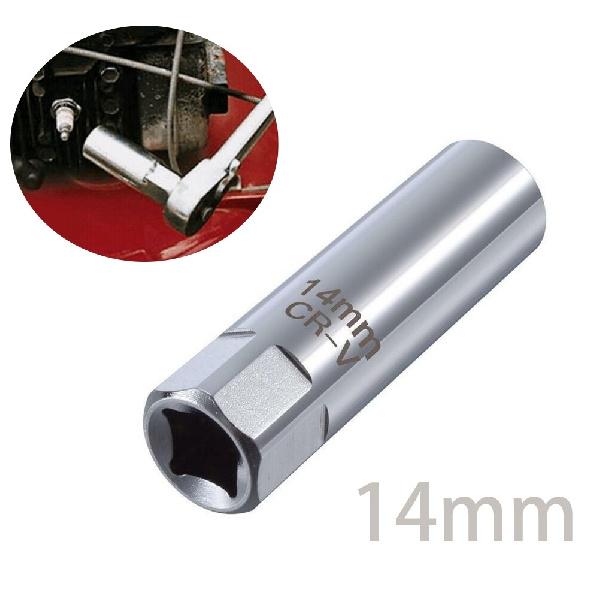1Pcs 14mm 12-Point 3/8  Thin Wall Spark Plug Socket For Spark Plug Socket Wrench