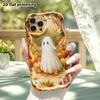 Phone Case: 2D Flat, Suitable for iPhone 18, 17, 16, 15, 14, 13, 12 Pro Protective Case, Phone Decoration, Autumn Forest, Halloween and Christmas Gift