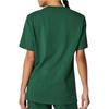 Converse T Shirts Unisex Green Crew Neck Moderate Straight Fit 10023876-A03