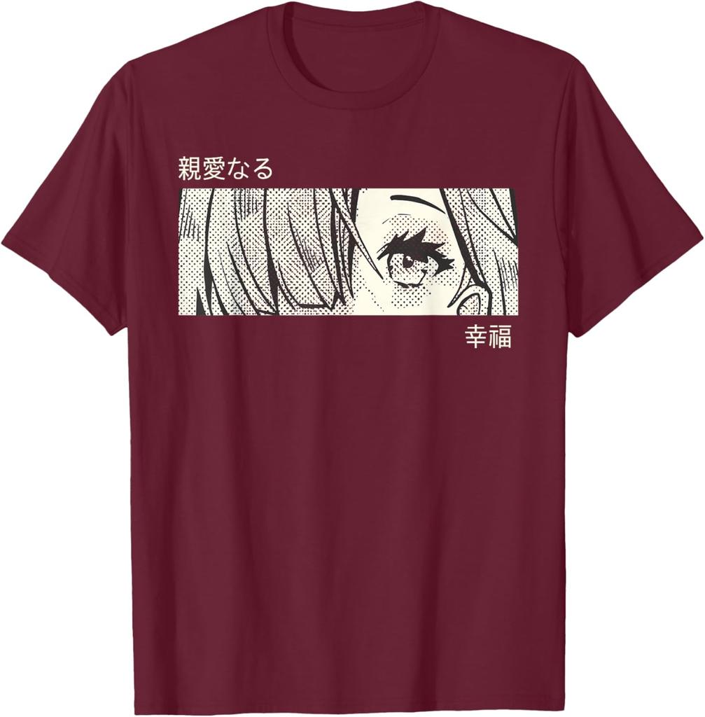 Anime Girl Eyes Japan Culture Art Japanese Aesthetic TShirt