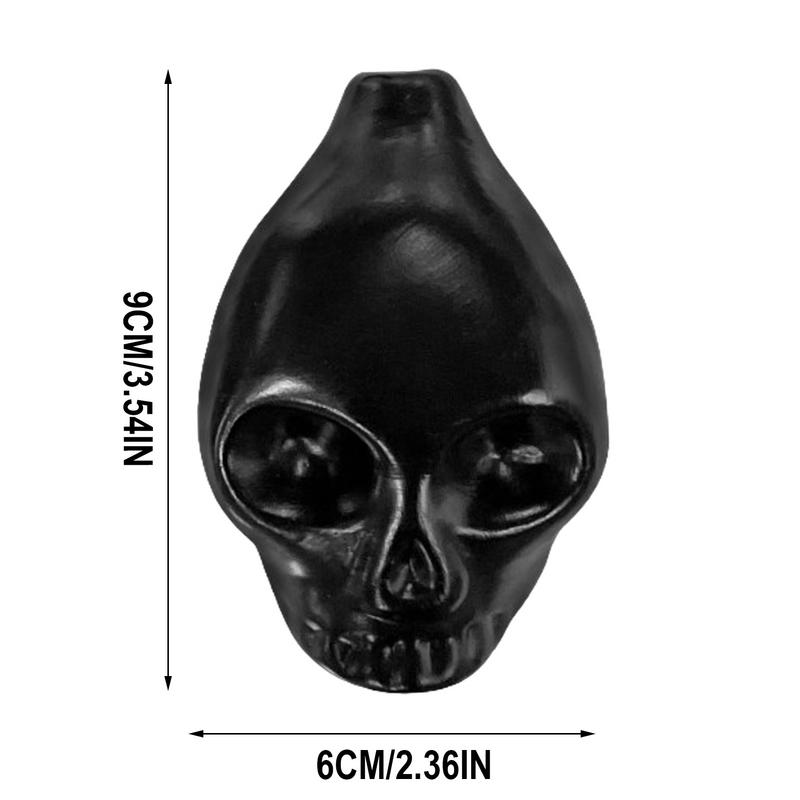 Gruselige aztekische Todespfeife, donnernde Echos antiker Krieger, die intensive menschliche Schreipfeife für Halloween-Partyzubehör