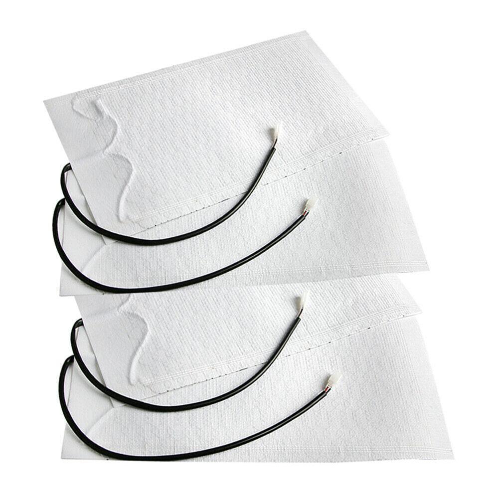 Car Heated Seat Covers Pad Built-in Car Seat Heater Kit Universal 12V Carbon Fiber Heating Pads Winter Warmer Seat Covers Set