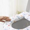 Cartoon Printed Pattern Bathroom Toilet Cushion Home Universal U-shaped Toilet Pads Washable Paste Type Toilet Cover