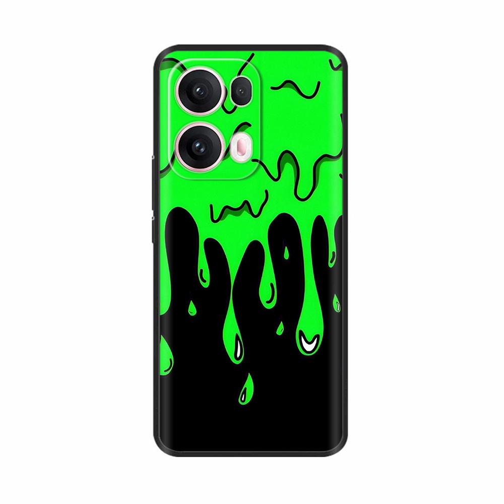 Silicone Case For OPPO Reno 13 Pro Cover CPH2697 PKK110 Cute Cartoon Painted Shockproof Fundas For OPPO Reno 13 5G Reno13 Covers