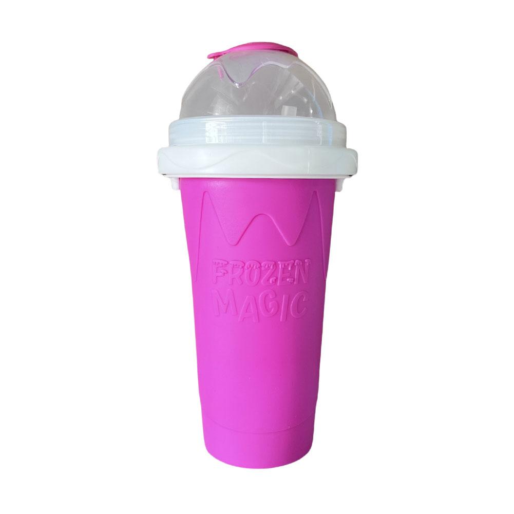 Quick-Frozen Slushy Maker Cup Large Capacity Slushie Cup For Homemade Smoothies Juice Ice Cream Maker Squeeze Cup Cooling Bottle