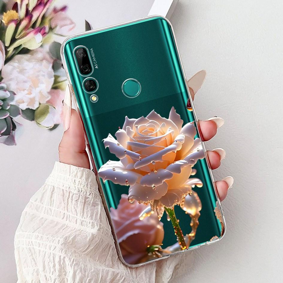 For Huawei Y9 2019 Case Y9 Prime 2019 Cover Cute Cartoon Lion Carp Soft Silicone Phone Covers For Huawei P Smart Z STK-LX1 Shell
