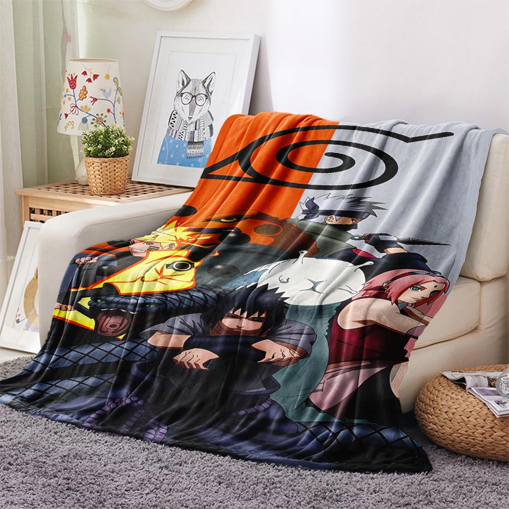 1Pc Cartoon Print Flannel Blanket, High Quality Comfortable for All Seasons, Home Decor, Warmth and Comfort, Perfect for Christmas Birthday Gift