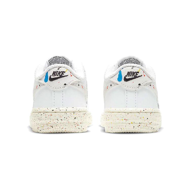 Nike Force 1 LV8 3 TD Paint Splatter - White Baby Sneakers Sail DJ2600-100