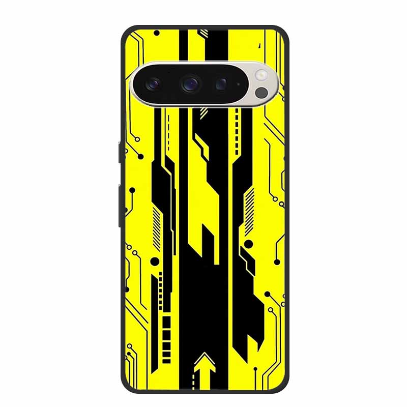Für Google Pixel 9 5G Hülle Luxus TPU Weiches Silikon Handyhüllen für Google Pixel 9 Pro Pixel9 Cartoon Süße Stoßstangenabdeckung Fundas