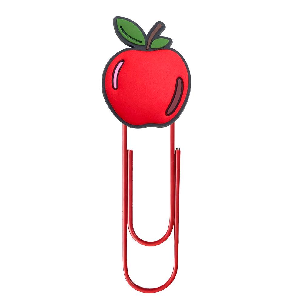 

Cartoon-Style PVC Swirl Paper Clips: 12 Cute DIY Bookmarks for Creative Office Supplies.