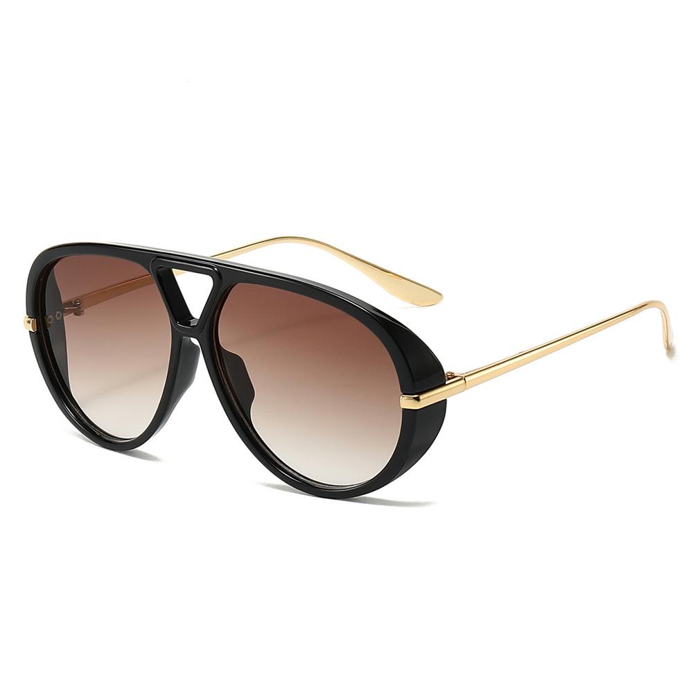 

Oversized Sunglasses Women Classic Big Pilot Sun Glasses For Ladies Trendy Outdoor Travelling Driving Shades