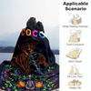 1pc, Coco Musicians Héctor and Miguel Blanket Outdoor Gift for Friend, Soft Throw Blanket for Couch Bed Sofa