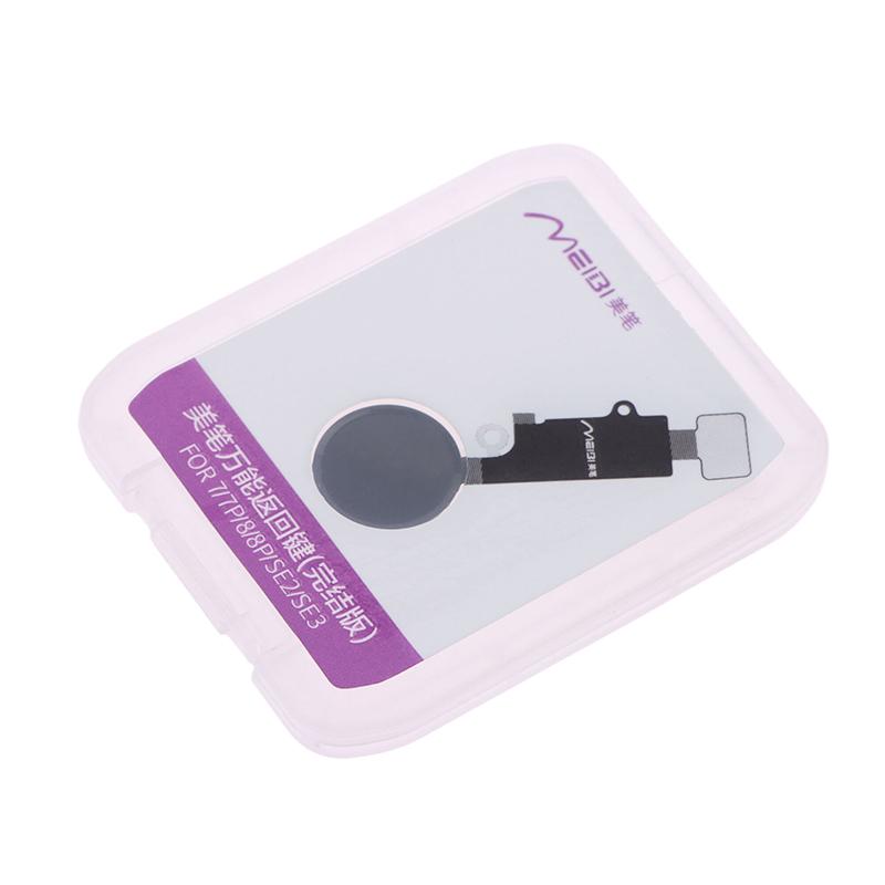 Return Back Home Button Flex Cable Replacement For Phone 7 8 7Plus 8Plus Connector Phone Parts Repair No Touch Id