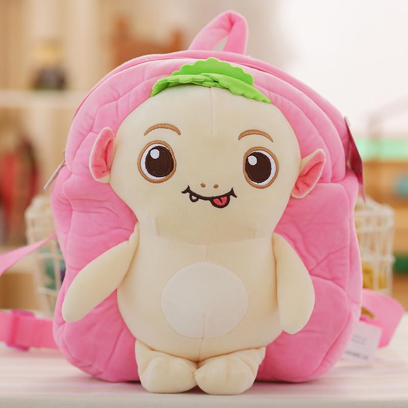

Плюшевый рюкзак Huba Charming для детей Высококачественный PP хлопок Милый мультяшный стиль Cute Pink
