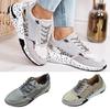 Women's Leopard  Tennis Breathable Plus Casual Outdoor Sports Shoes