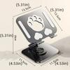360° Rotation Tablet Stand Adjustable Tablet Phone Bracket Rotating Tablet Holder  Office