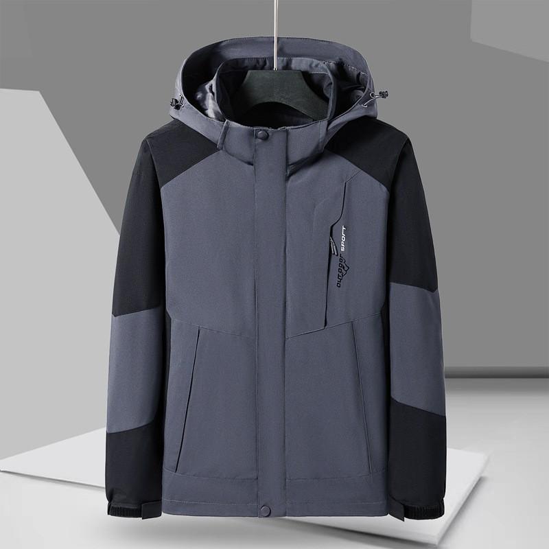 Lightweight Windproof Outdoor Jacket Hiking Camping Travel Unisex Raincoat With Hood