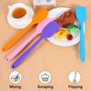 1PC Silicone Spatulas, Heat Resistant Rubber Spatula Non-Stick Cake Spatula Tool Spoon Spatula for Cooking, Baking