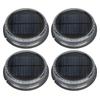 Solar Lawn Light IP65 Waterproof Solar Ground Light for Yard Deck Patio Pathway Walkway Warm Light