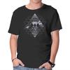 Unisex Crew Neck T-Shirt Geometric Nature Graphic Short Sleeve Casual Tee