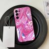 Folds T-Texture  Phone Case For Samsung S25,S24,S21,S22,S23,S30,Ultra,S20,Plus,Fe,Lite,Note,10,Black Cover
