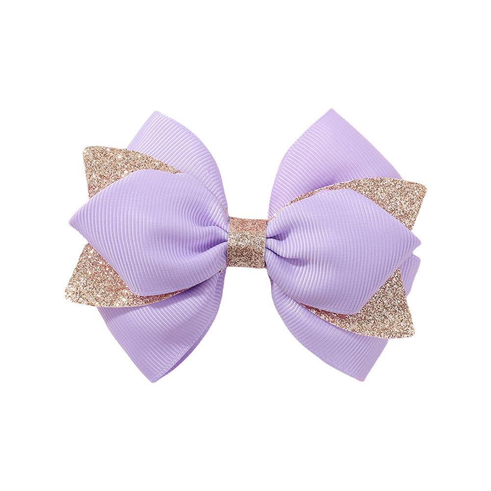 Handmade Special Bow Hairpin Set Glitter Girl Hair Accessories Daily Party Hairpin 4774