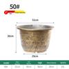 Large Thickened Outdoor Plastic Flower Pot for Trees, Water Lilies, and Lotus Plants