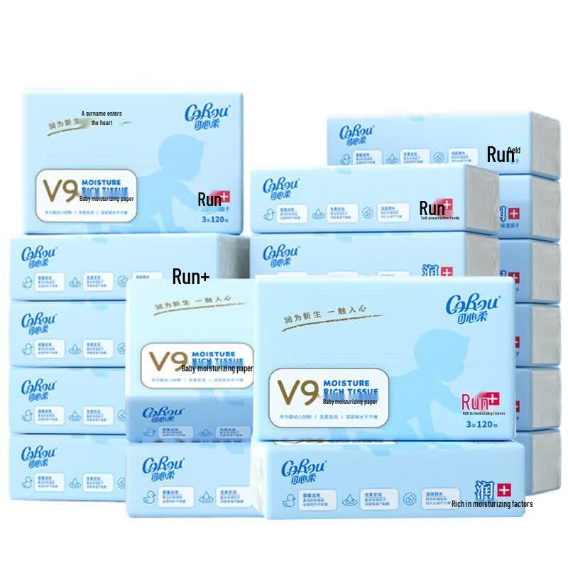 COROU V9 Cloud Soft Baby Lotion Tissues