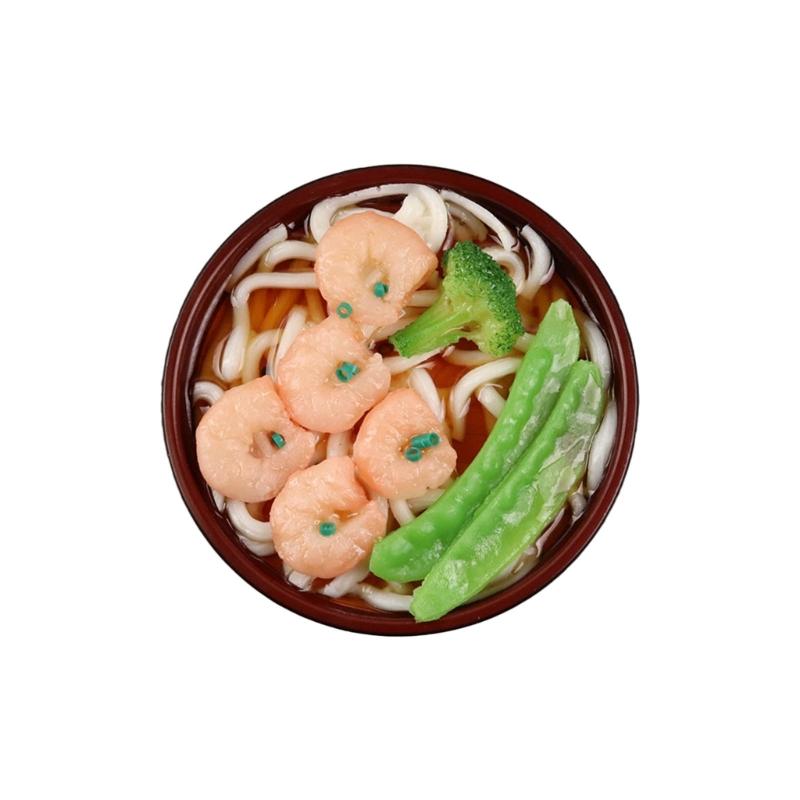 

Piggy Banks Money Jar Realistic Artificial Cooked Udon Noodles Model Coin Holder for Display DIY Crafts Money Saving Jar
