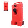 Fuel Oil Storage Tank 14 Gallons Shockproof Portable Gas Fuel Tank Container for ATVs Snowmobiles Boats Jets Skis