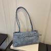 Star Pendant Y2K Shoulder Bag With Metal Buckle Belt Underarm Bag Fashion Women Handbag  Women