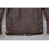 Chinese Size Vintage Red Brown Real Cowhide Genuine Leather Jacket Men Motorcycle Coat Mens Biker Clothes Spring Autumn