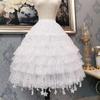 Star Moon Tassel Lolita Skirts Crinoline Petticoat Underskirt Women Star Skirt Violence Carmen Petticoat Chiffon Skirt