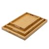 Ruhan Japanese Style Rectangular Rice Husk Serving Tray