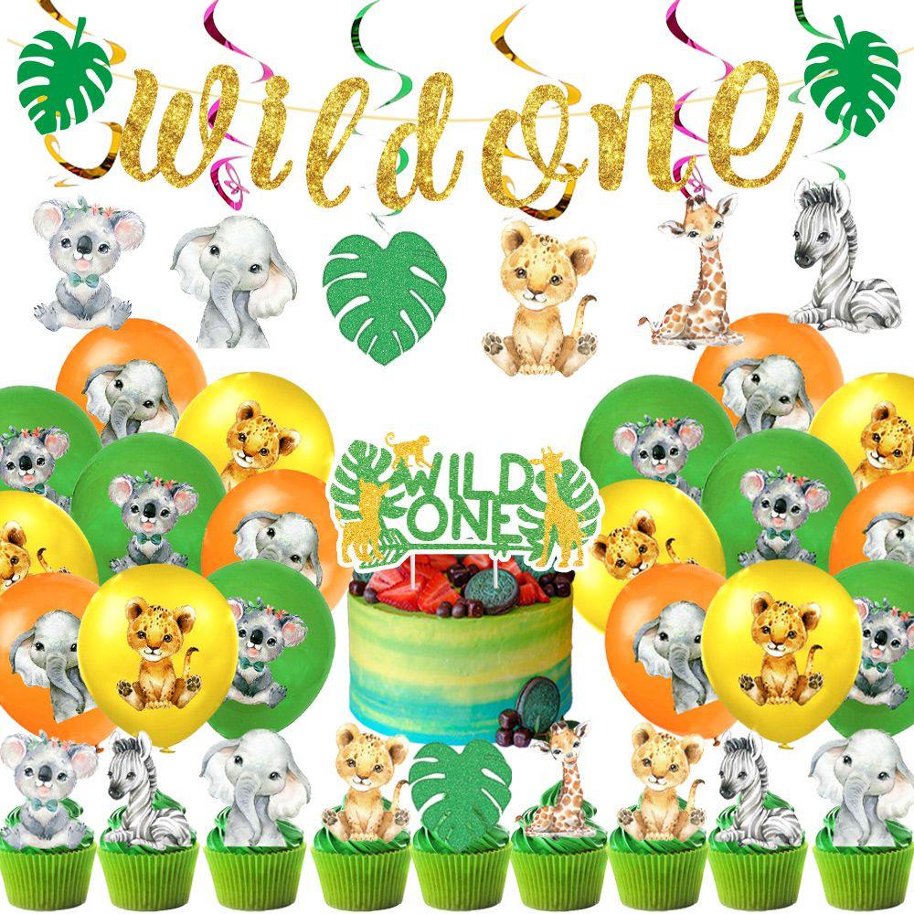 Set The Perfect Party Atmosphere With Forest Animal Wild One Party Supplies