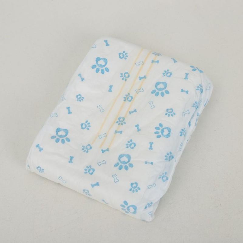 10pcs Female Dog Diapers Breathable Pet Diaper Absorbent Dog Panties Disposable Pee Pads Comfortable Cats Sanitary Pants Non Leakage Adjustable Nappy