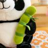 Popular Bamboo Tube Panda Plush Toy Doll Holding Bamboo National Treasure Giant Panda Doll Giving Gifts To Children's Boys and Girls