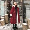Cappotto Ispessito in Lana d'Agnello Imbottito in Cotone Femminile Inverno Versione Coreana Ampio Lunghezza Media Cappotto Imbottito in Cotone Torta Superare Cappotto Imbottito in Cotone Cappotto